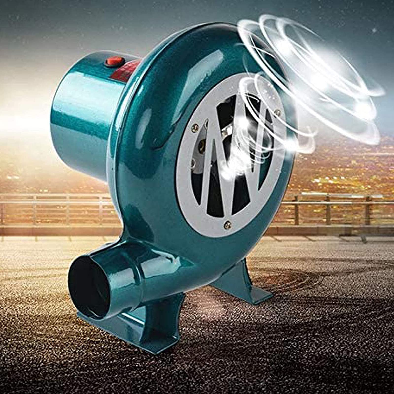 Ventilatore Elettrico Per Fucina E Barbecue 220V - Ventola Centrifuga Esterna Con Regolatore Di Velocità - Foto 4