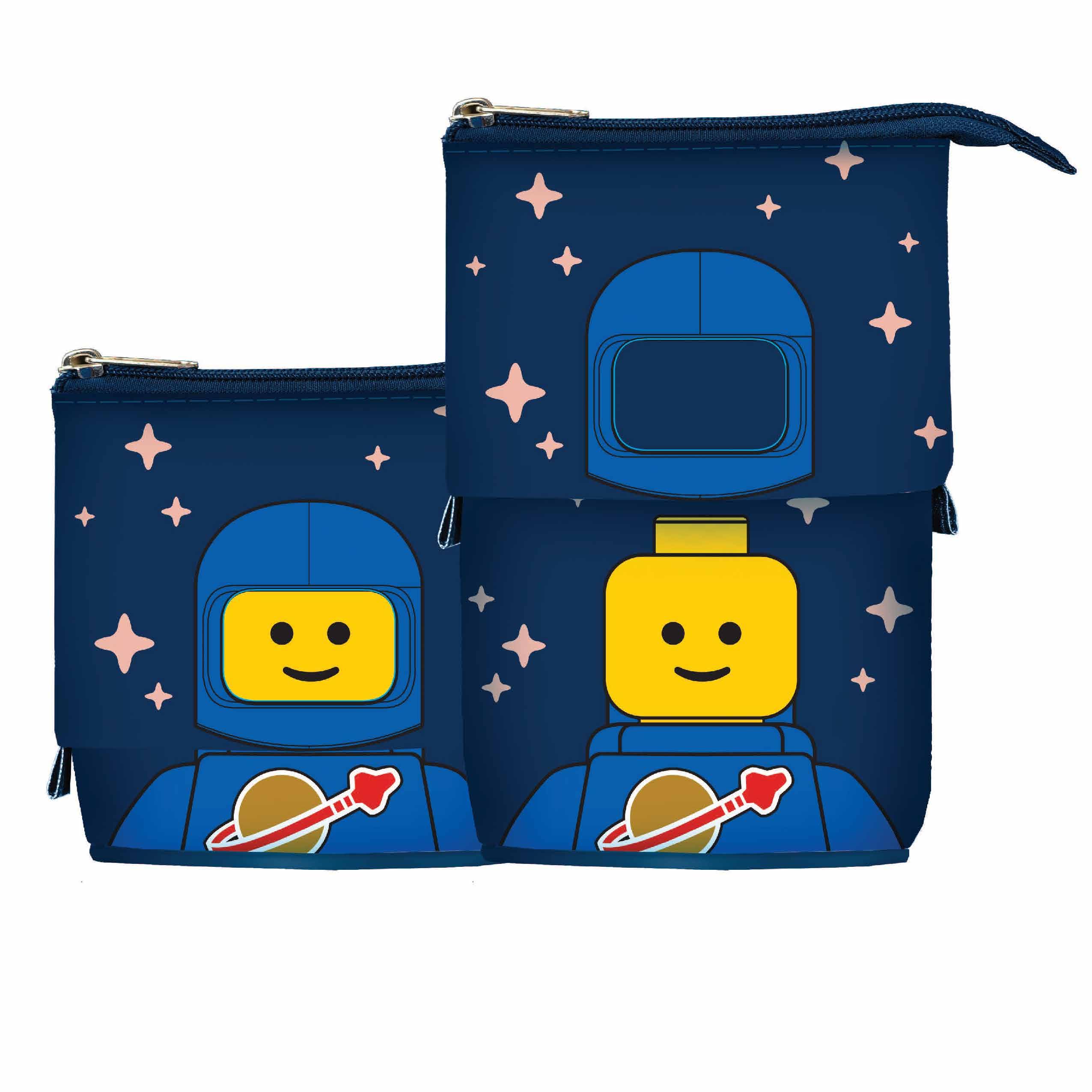 IQ LEGO Minifigures Pop Up Pencil Case - Blue Spaceman (53389)