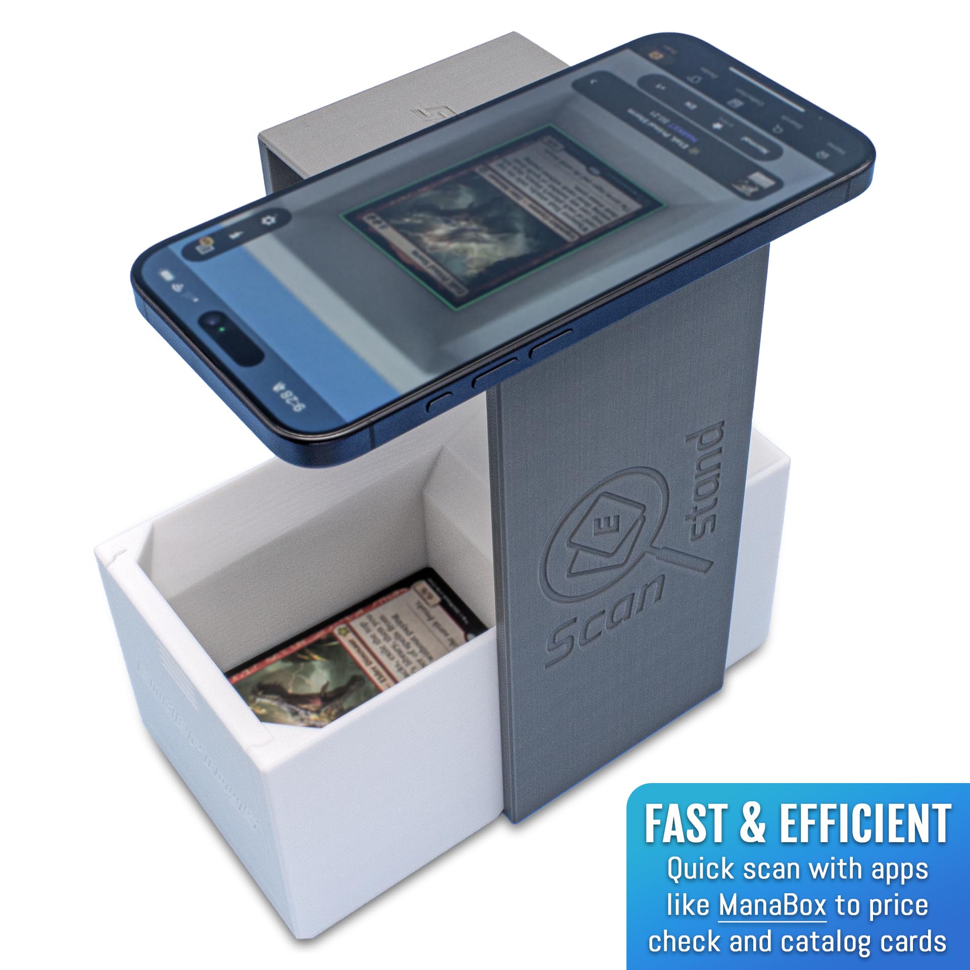 EnderToys MTG Card Scanner – Desktop Mount for Mobile Scanning Apps – High-Speed Inventory Sorting for Magic Cards – Fits Unsleeved Cards Only : Toys & Games
