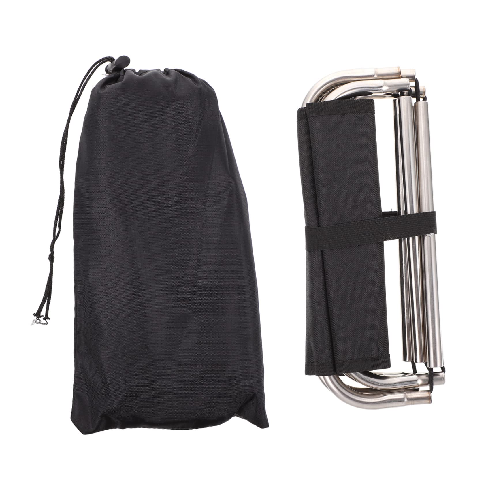 VICASKY 1Pc Lightweight Portable Folding Stool Multi Functional Camping Chair for Outdoor Activities Fishing and Beach Use Durable and Compact Design for Easy Carrying