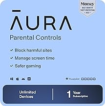 Aura Premium Online Safety | Parental Controls by Circle, Antivirus, VPN...