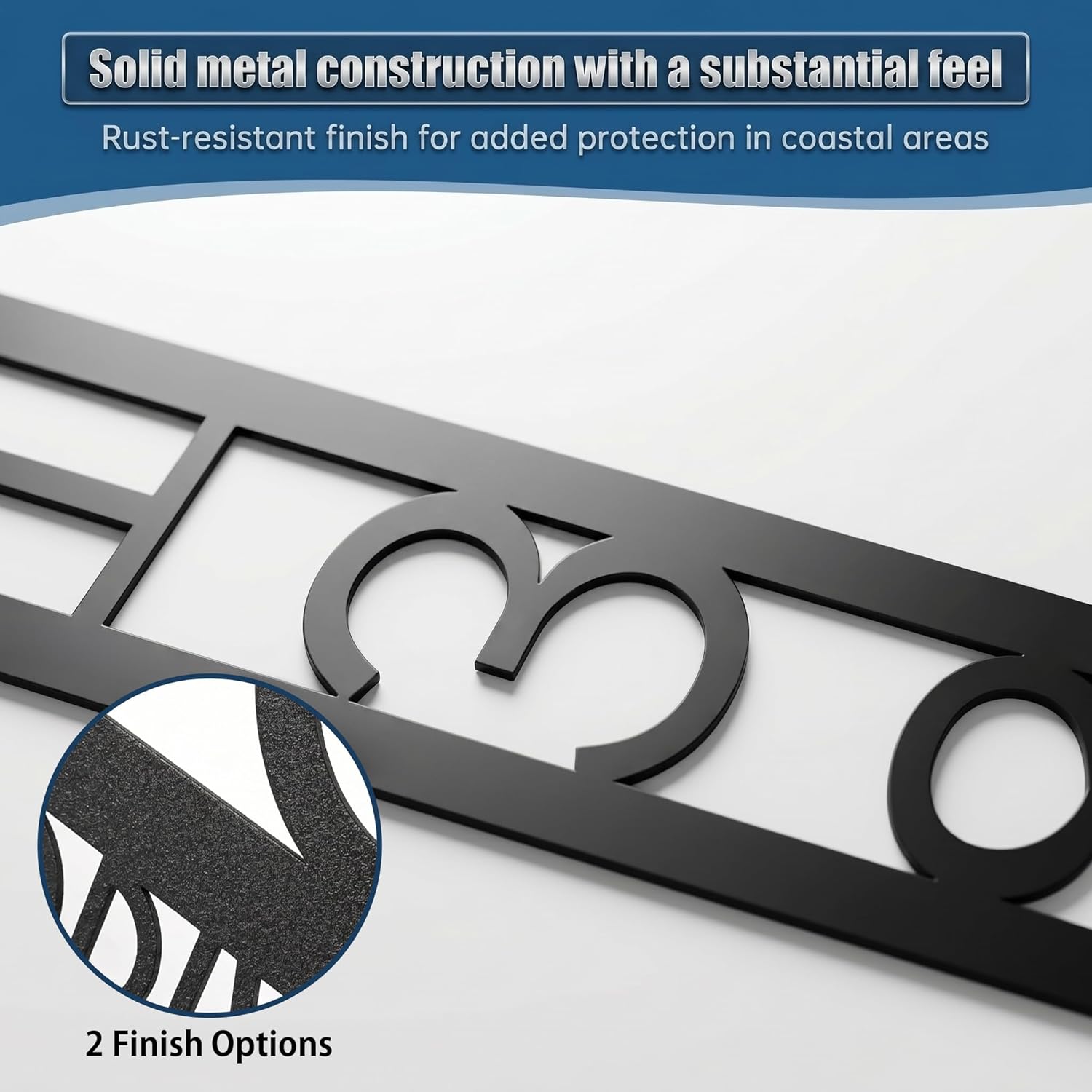 Custom Vertical Metal House Numbers for Outside, Personalized Address Signs for Houses, Modern Matte Black Home Address Numbers for House, Unique Home Numbers for Outside Handmade House Number Sign Housewarming Gift