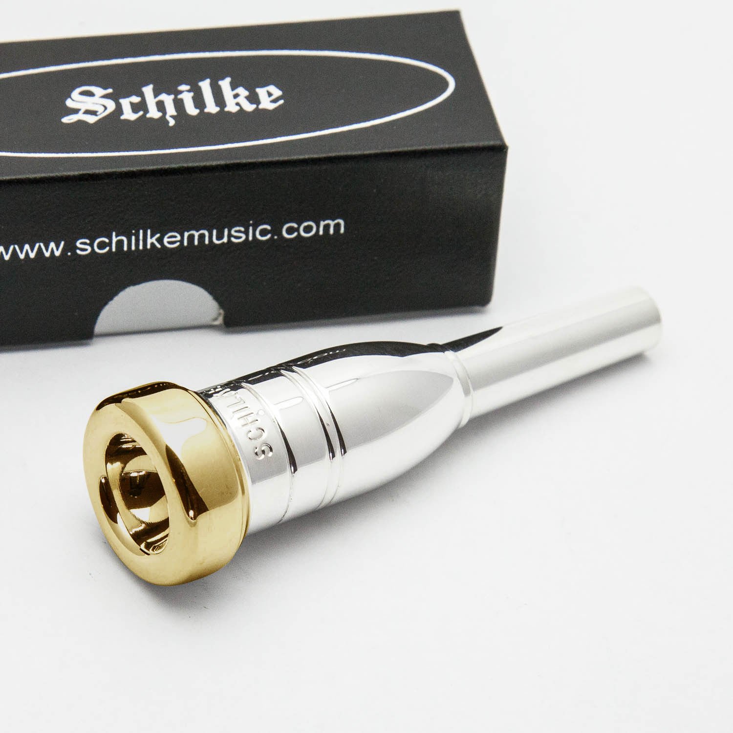 Amazon | Schilke 24K ゴールドリム&カップトランペットマウスピース