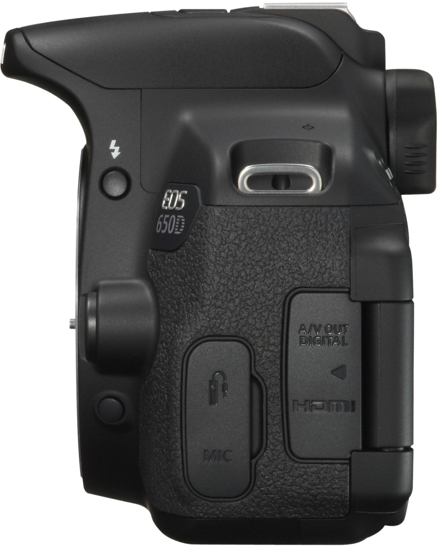 Canon EOS 650D SLR Digitalkamera (18 MP, 7,6cm (3 Zoll) Touch-Display, Full HD, nur Gehäuse) schwarz