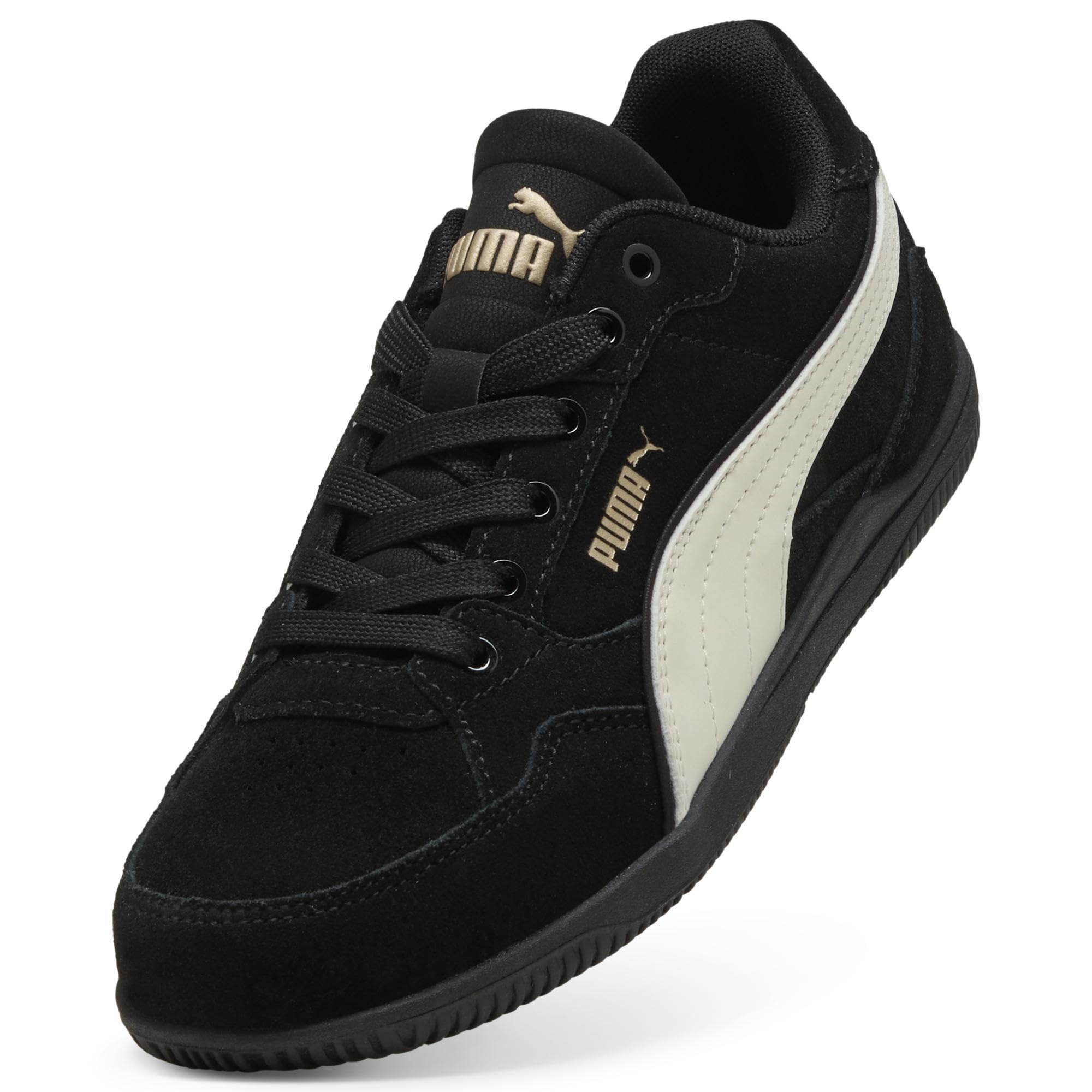 PUMA K-Moda SD Sneaker für Damen, schwarz-warmes Weißgold, 4.5 UK – Ansicht 6