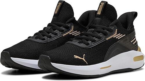 Puma Softride Enzo 5 Hype Chaussures de Course sur Route Unisexes, Puma Black Pu