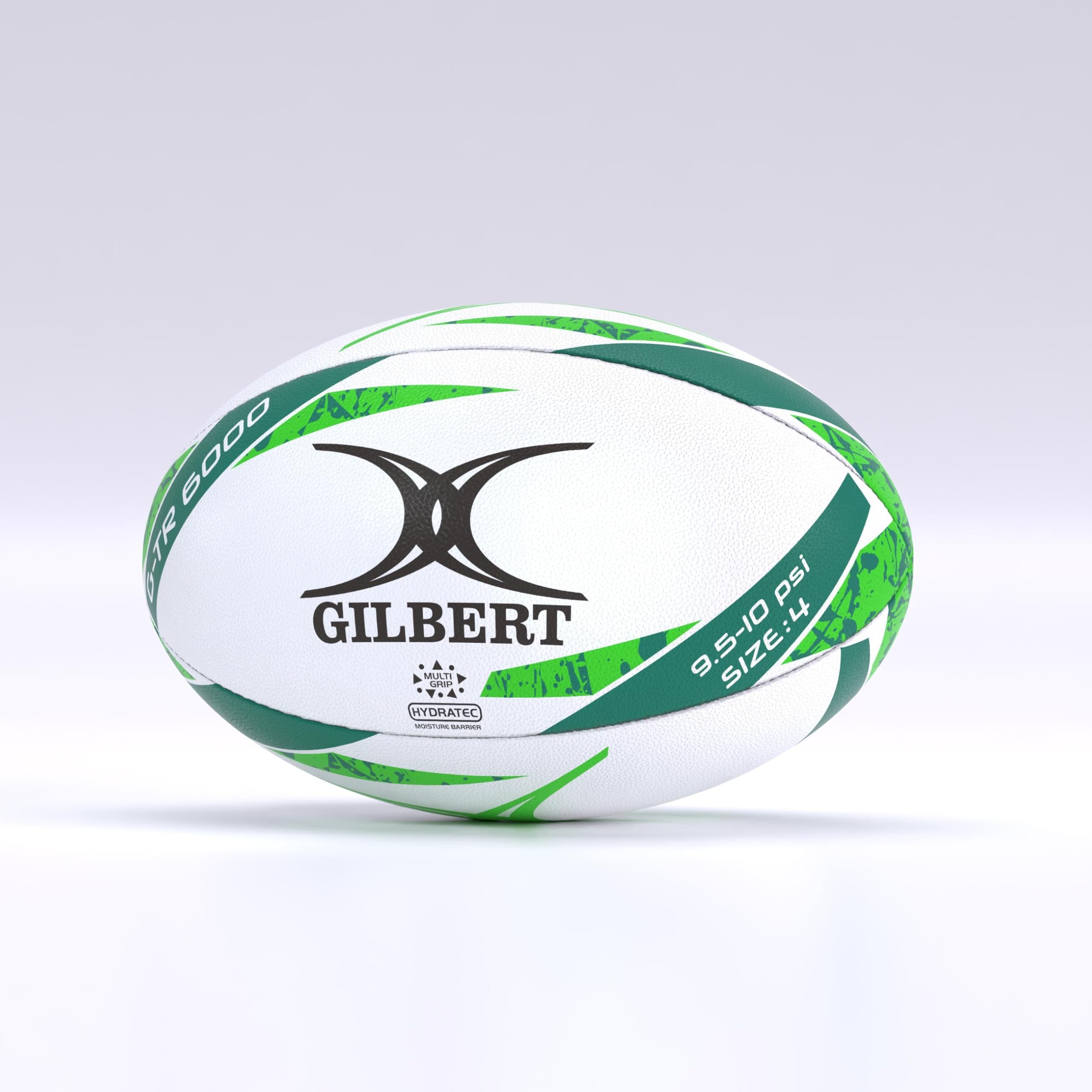 Gilbert G-TR6000 Training Rugby ball Size 4 (Green)