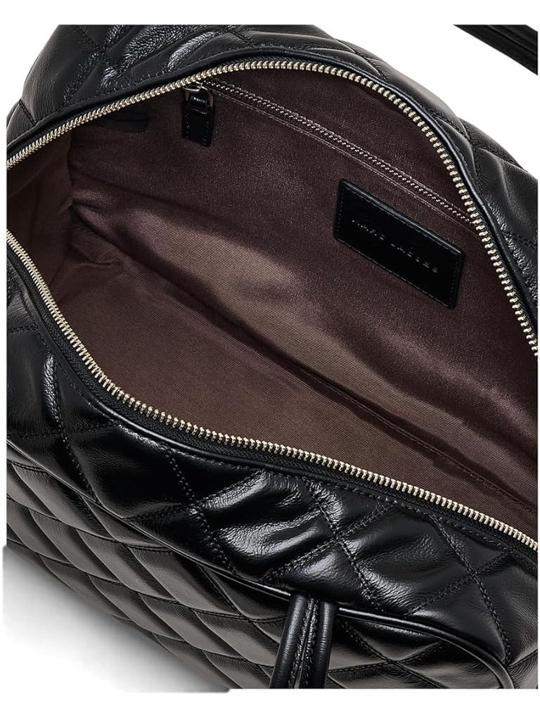 Black Marc Jacobs The Quilted Leather Dual Satchel
