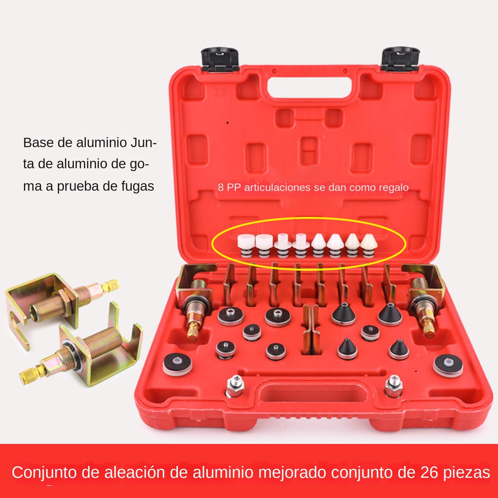 Kit Reparación Fugas Aire Acondicionado Coche Detección Rápida Fugas