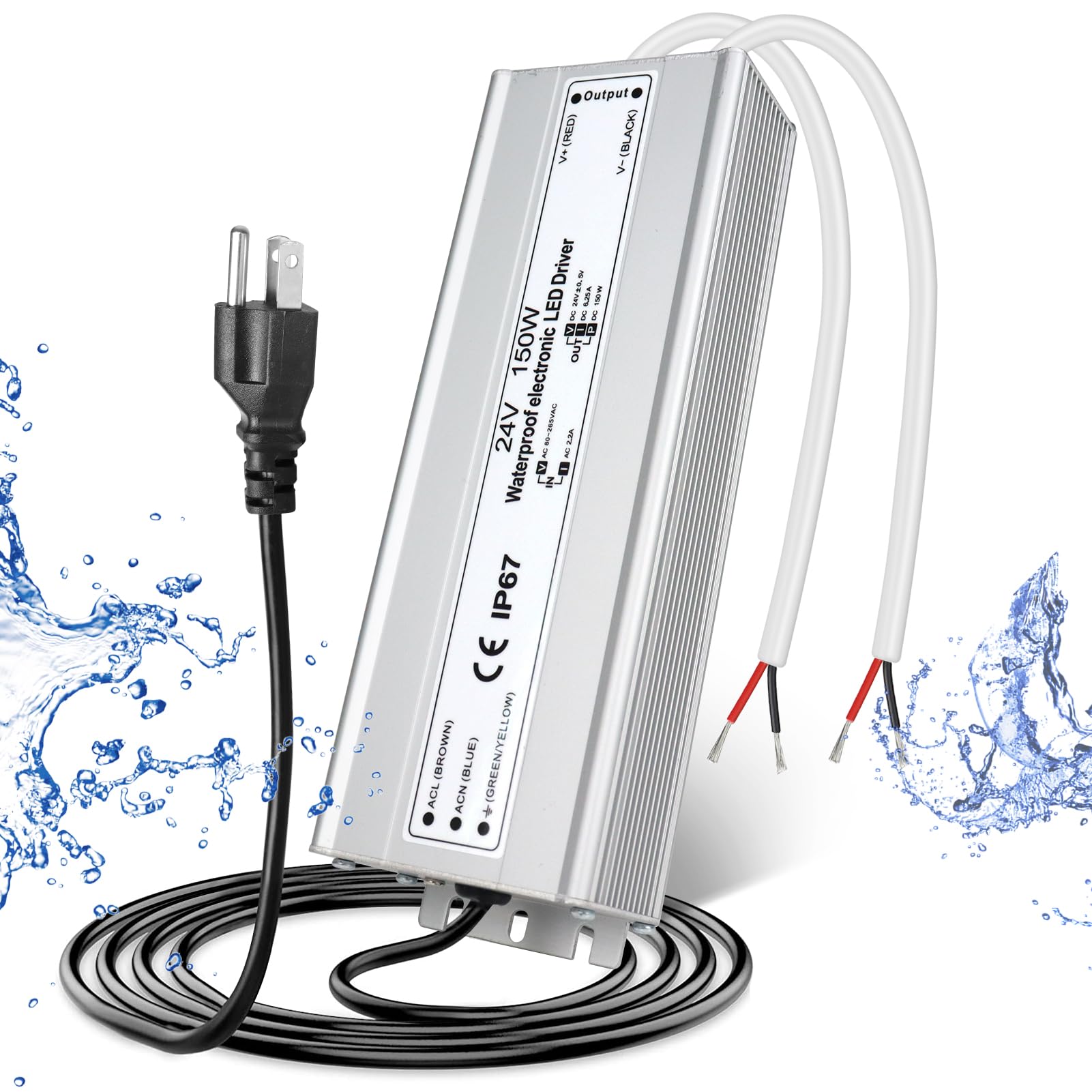 12V LED Power Supply - Waterproof & Durable -10 12V LED Power Supply - Waterproof & Durable -10