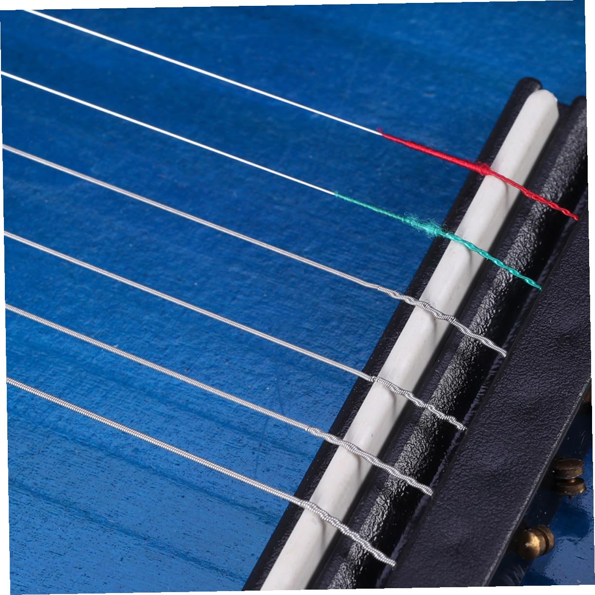 Chitarra Giocattolo Blu in Legno 23 Pollici per Bambini | Strumento Musicale Educativo, Design Creativo e Superficie Liscia, Back To School Party