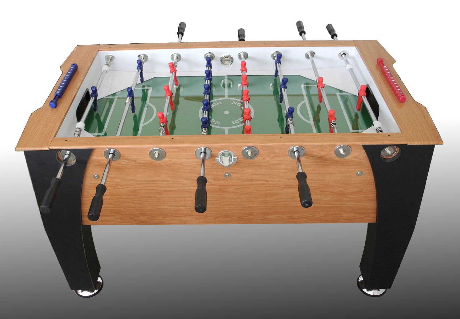 NG Biliardi Calcio Balilla BERNABEU - aste rientranti - Vetro temperato