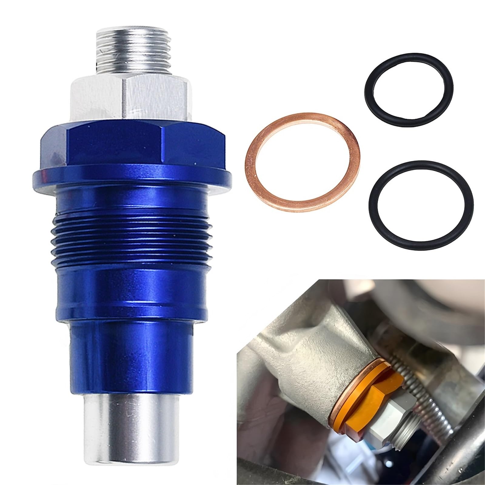 Tendeur de chaîne Tendeur de chaîne de Moto Tendeur de chaîne de Came de Distribution adapté pour Husqvarna FC FE 250 350 adapté pour KTM 250 350 SXF EXCF XCF Freeride 350(Black)