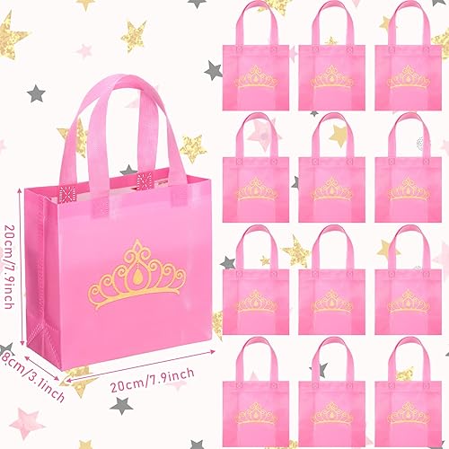 Miniatura 2 de Juego de 72 piezas de disfraz de princesa incluye 48 piezas de joyería de princesa para niñas coronas tiaras anillos aretes 12 varitas de princesa y