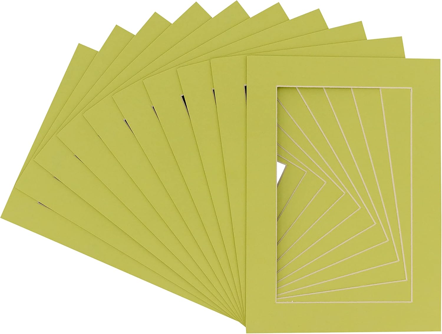 11x14 Mat for 12x16 Frame - Precut Mat Board Acid-Free Show Kit with Backing Board, and Clear Bags Pistachio Green 11x14 Photo Matte For a 12x16 Picture Frame Matboard for Framing, Pack of 1 Mat