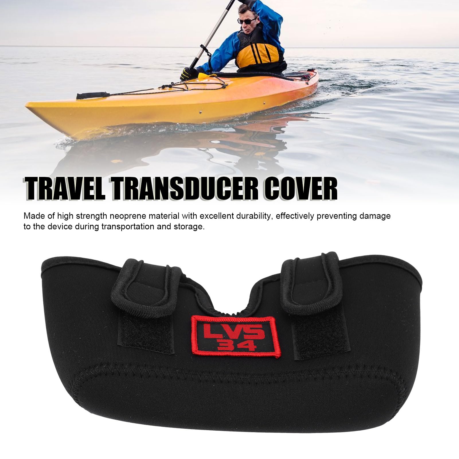 Copertura per Trasduttore da Viaggio, Manicotto Protettivo in Neoprene Morbido Impermeabile Leggero Portatile Ricambio per Livescope Plus