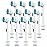 Toothbrush Heads for Oral B, 12 Pack Professional Electric Toothbrush Replacement Heads Medium Soft Dupont Bristles Replacement Toothbrush Heads Precision Clean Brush Heads Refills