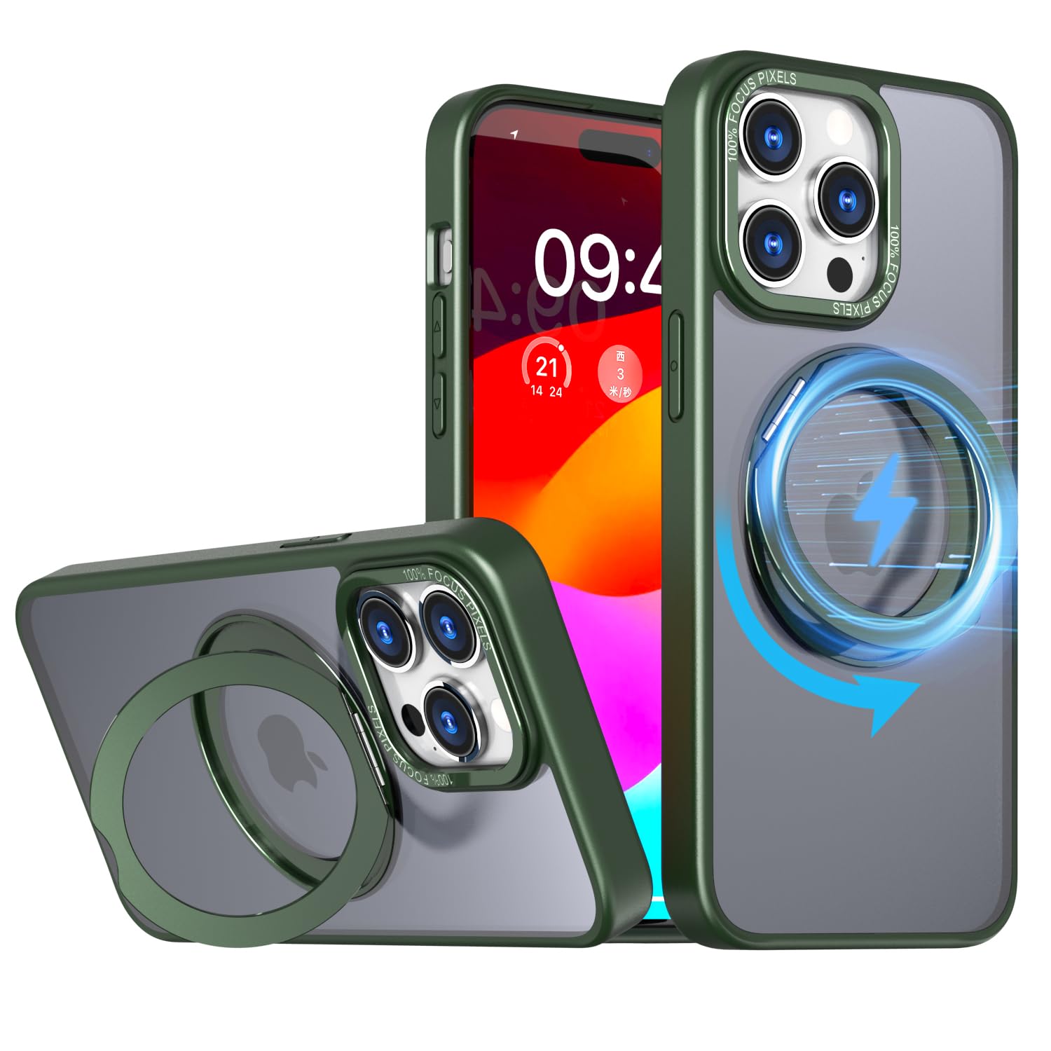Amazon.co.jp: 縦置き対応 iPhone 13 Pro ケース Magsafe対応
