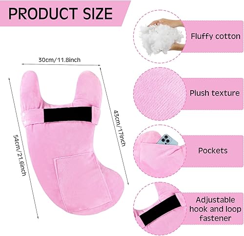 Miniatura 9 de TrelaCo Almohada para aliviar el dolor de hombro ajustable para alivio de la presión del brazo del hombro (violeta)