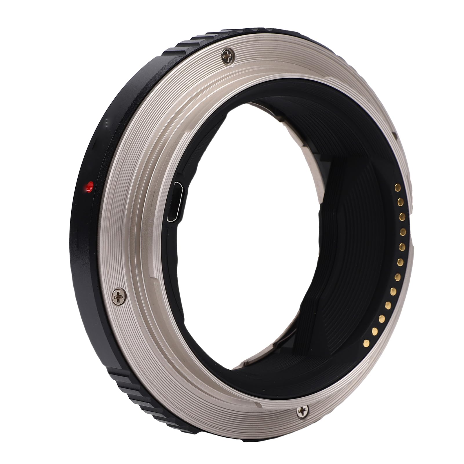 Tosuny Adattatore Obiettivo EF per GFX II, Autofocus, Lega di Alluminio | Lens Mount Adapter Converter, Fit for GFX100 GFX 50 50s 50R GFX100S II, with Electronic Contacts