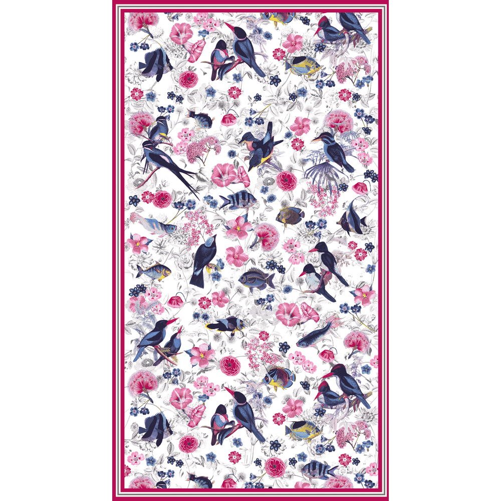Spiegelburg 14935 Ladies Women's Warm Soft Scarf Wraps Birds and Flowers Edition B.Behr (100 x 180 cm)