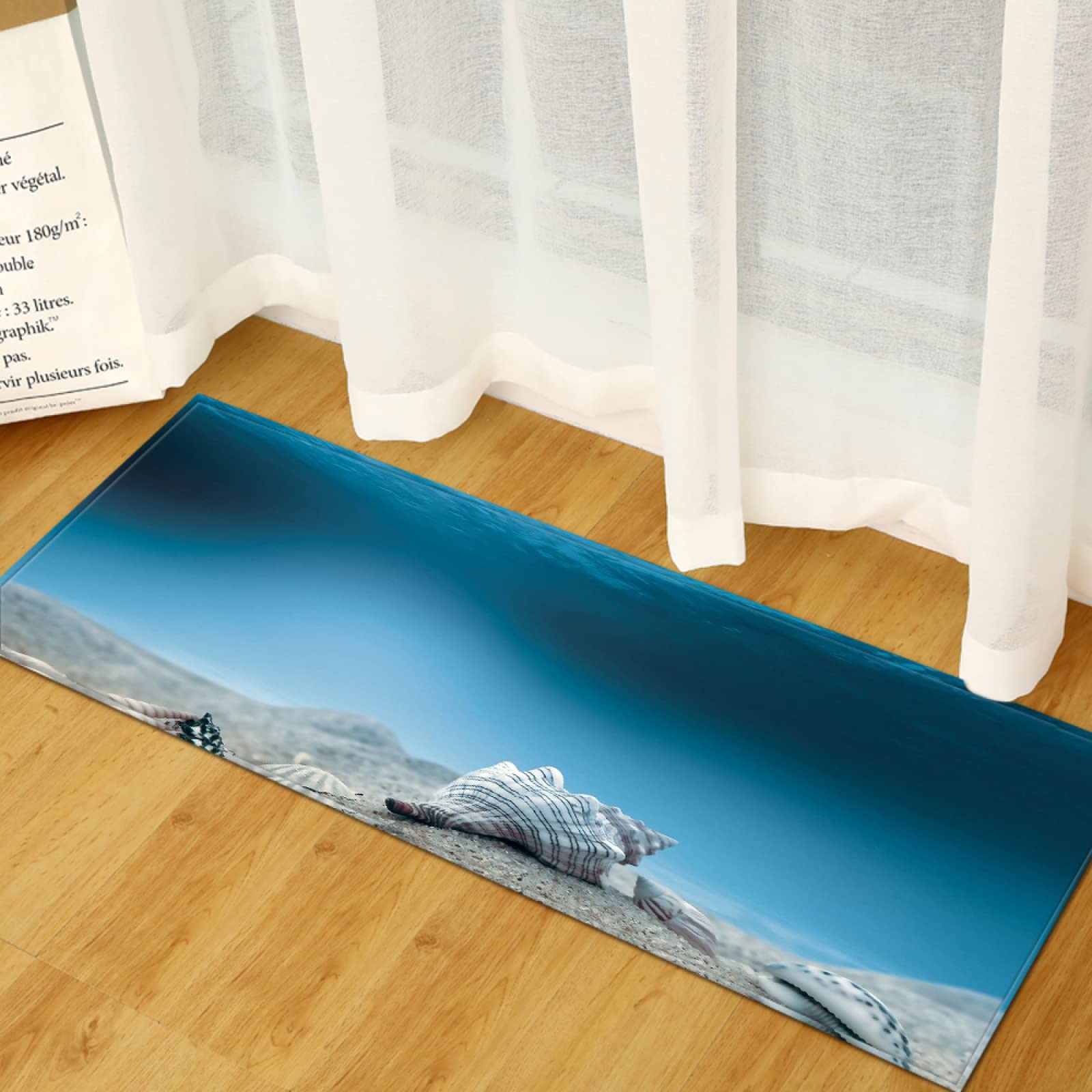 Strand-Küchenmatten Set, 2-teilig – Wasserdicht, Rutschfest & Gepolstert