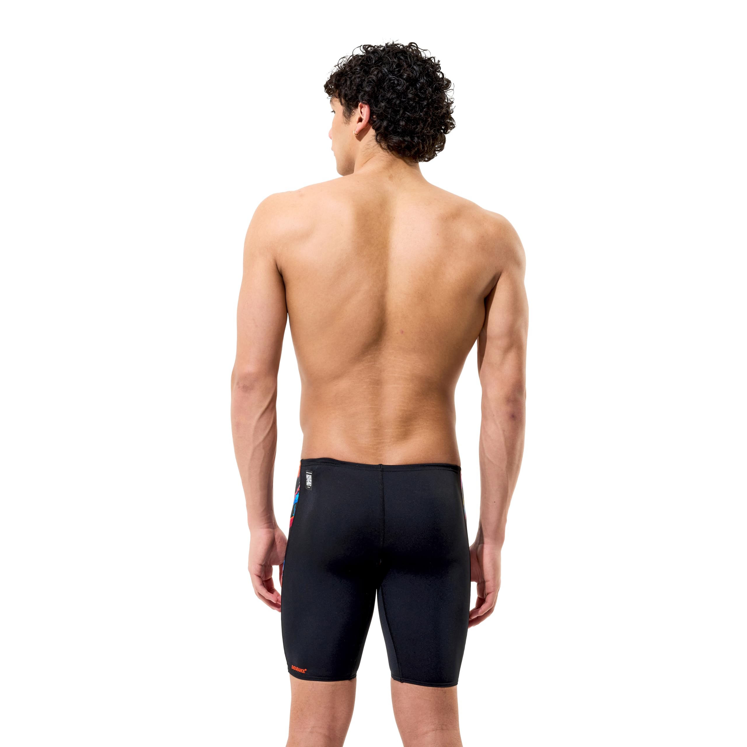 Speedo Fastskin Junior Endurance+ Max Badehose für Jungen, hohe Taille, Schwarz