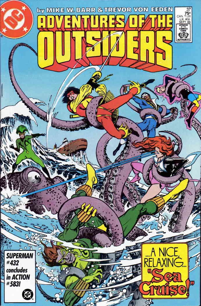 Amazon.com: The Adventures of the Outsiders #37 DC | Comic Book