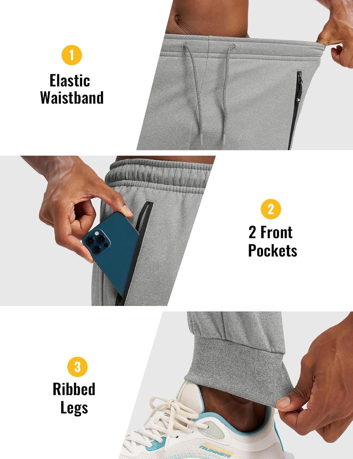 Rdruko Men's Fleece Sweat Track Suit Hooded Winter Warm Up Jogger Workout Athletic Tracksuits Sweatsuits 2 Piece Set