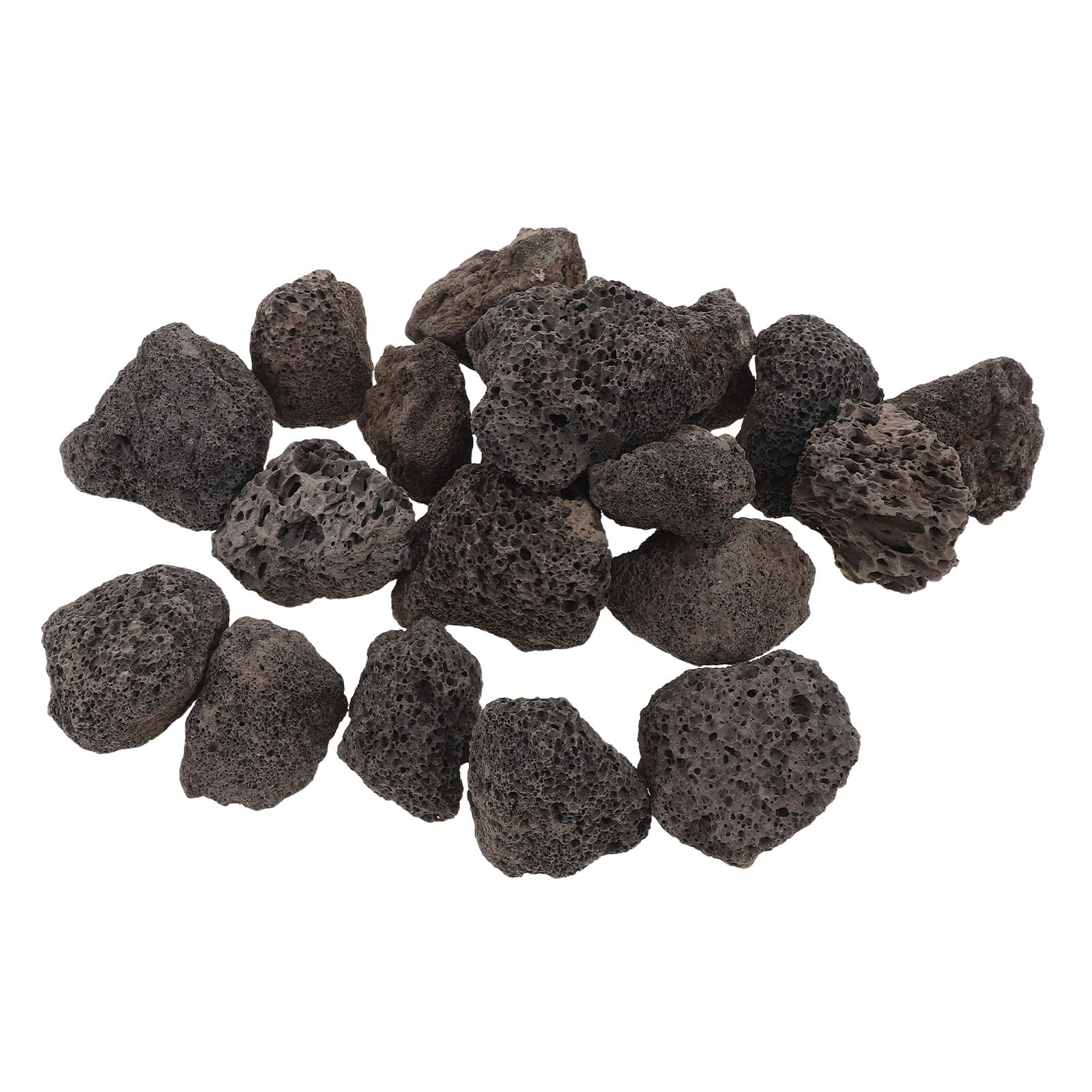 Toyvian 1 de Roches volcaniques de 3,5 cm (1,38 po) pour aménagement | Pierres de lave pour le jardinage, terreau pour bonsaï, roches volcaniques pour remplir les vases, rempotage de cactus,