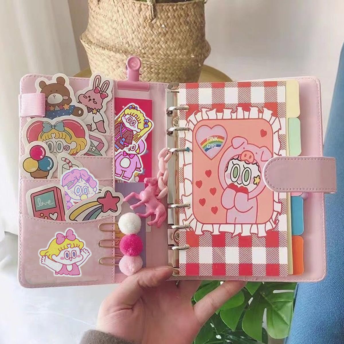 Creative Sketchbook Diary Kit, Notebook & Planner Set, Cute Stationery for Writing, Drawing & Journaling, Inspire Imagination and Daily Record for Art Lovers