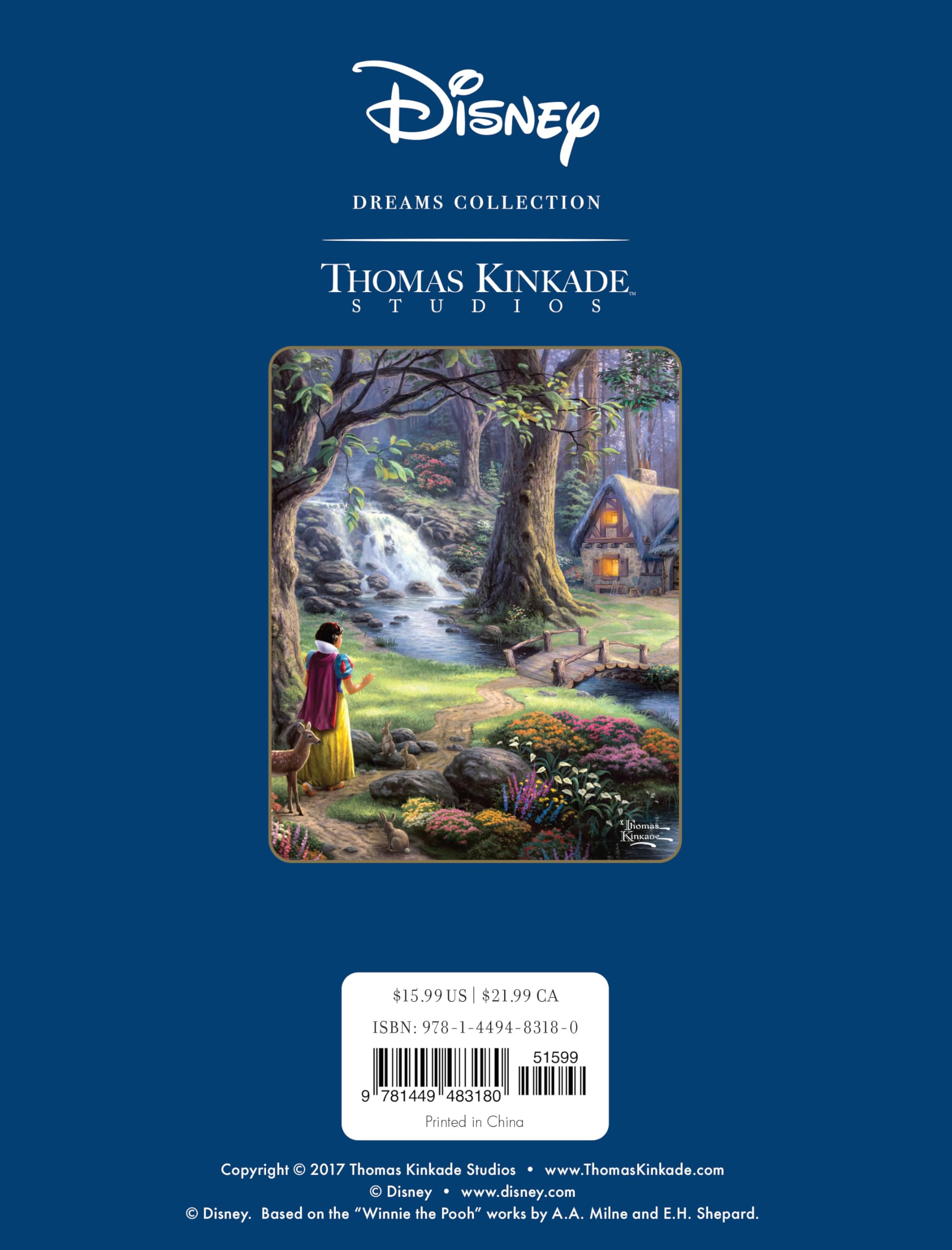 Disney Dreams Collection Thomas Kinkade Studios Coloring Book — Amazon image 2