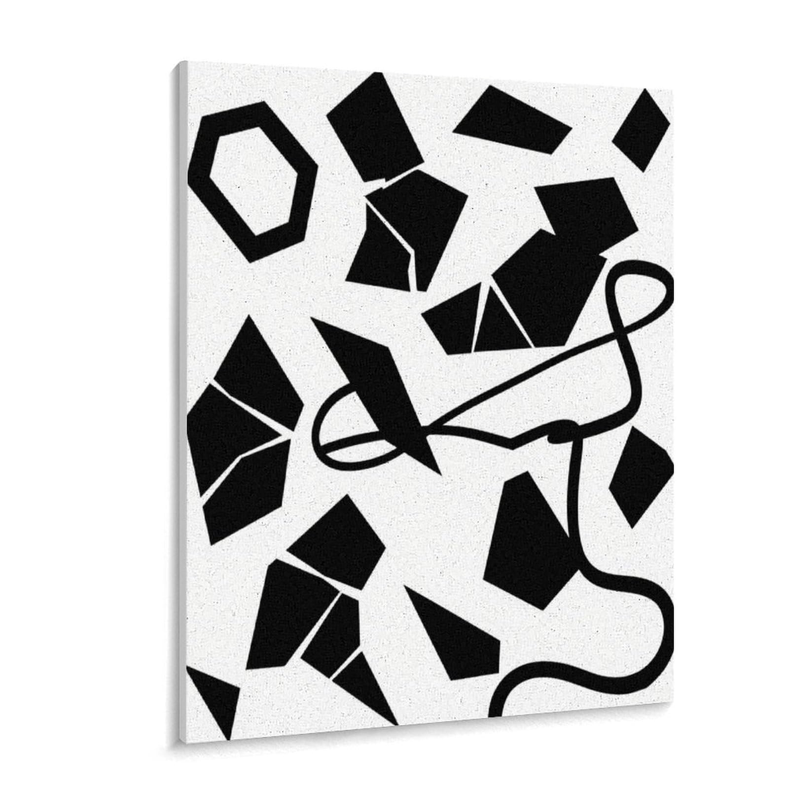 KOAYUBFC Geometrie Malen nach Zahlen Kit für Erwachsene Anfänger Erwachsene Malen nach Zahlen Kits auf Leinwand DIY Acryl Ölfarben Malerei mit Pinseln für Geschenk Home Wall Decor