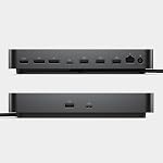 Dell Pro Dock WD25 - USB Type-C avec connecteur DP Alt Mode, connectivité DisplayPort/HDMI/USB 3.2 Gen2, alimentation jusqu'à 100 watts - Noir