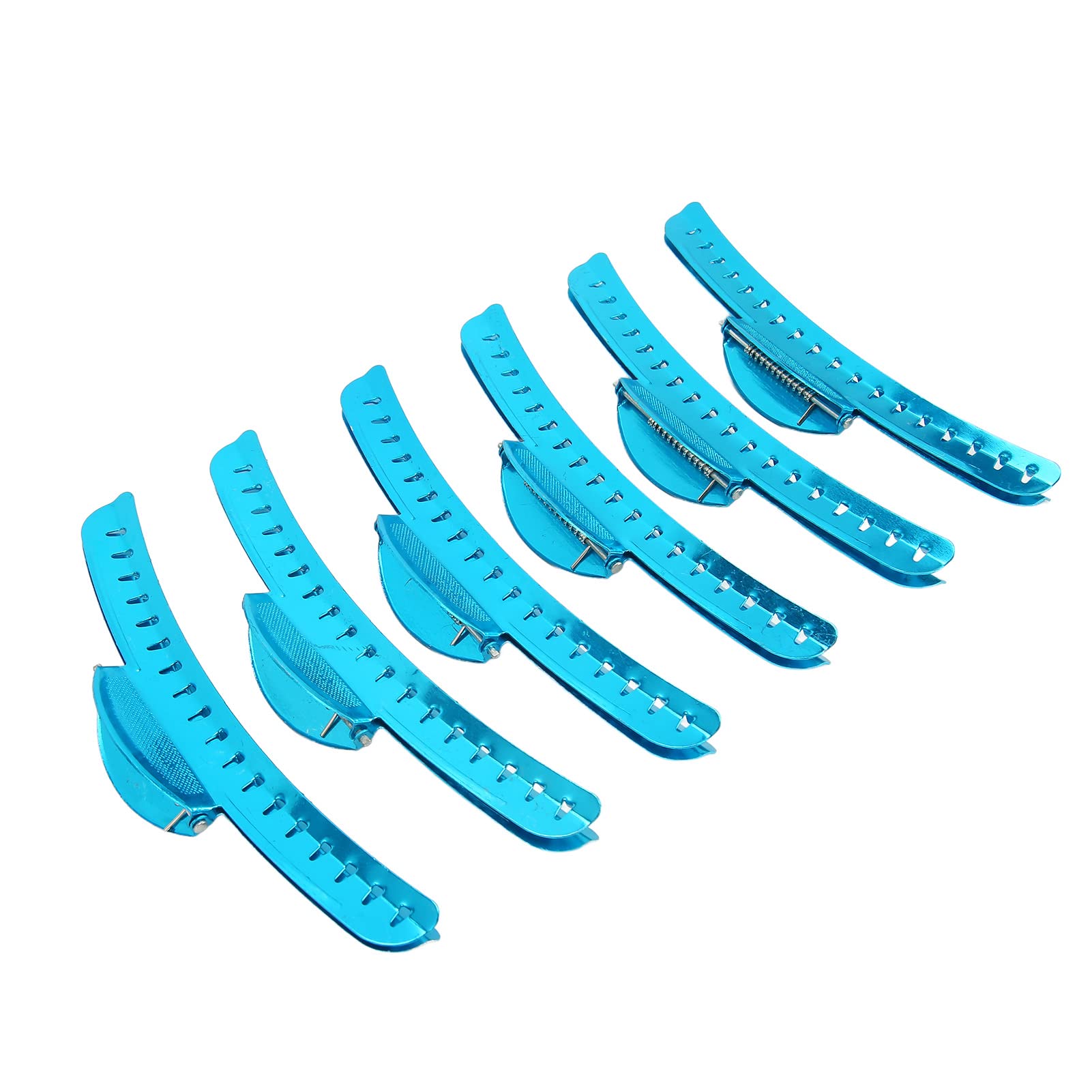 Hair Clips for Styling 6pcs Hair Section Clamp Prevent Slip Strong Hold Lightweight Hair Styling Coloring Clips