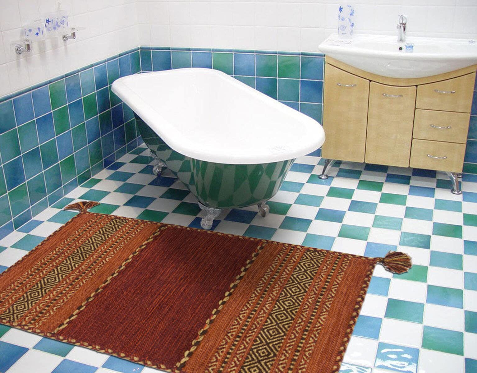 Galleria Farah1970 - 200x140 CM Kilim Autentico, Originale e Fatto a Mano Ideale Per la Sala, Salotto, Ufficio, Seconda casa e la cucina (Lavabile In Lavatrice)