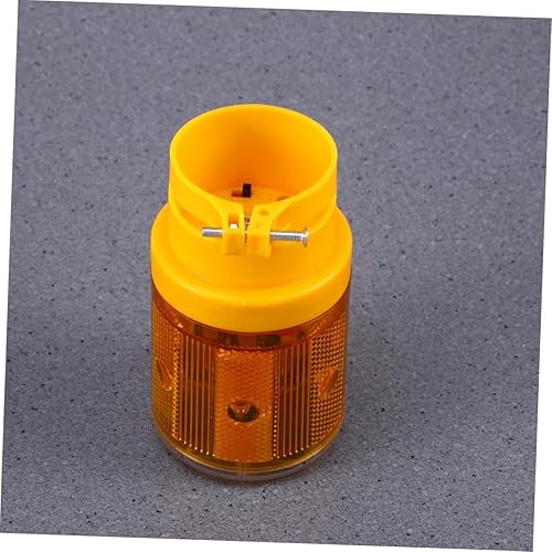 Miniatura 5 de SUPVOX Paquete de 2 luces solares estroboscópicas diurnas LED naranja para construcción de carreteras sin cable