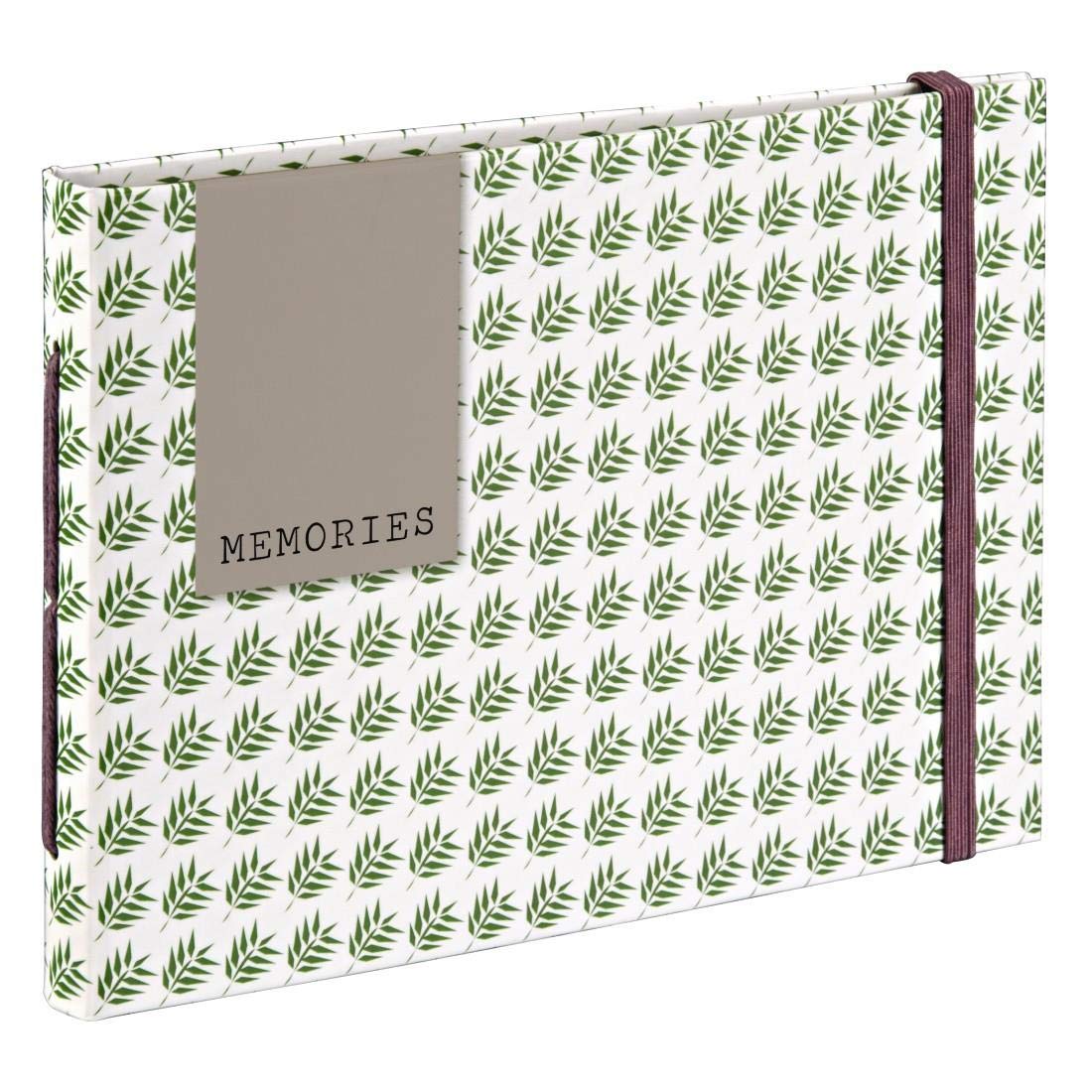 Hama | "Fern" Book Bound Photo Album For Instax 8.9 x 10.8cm | Green/White