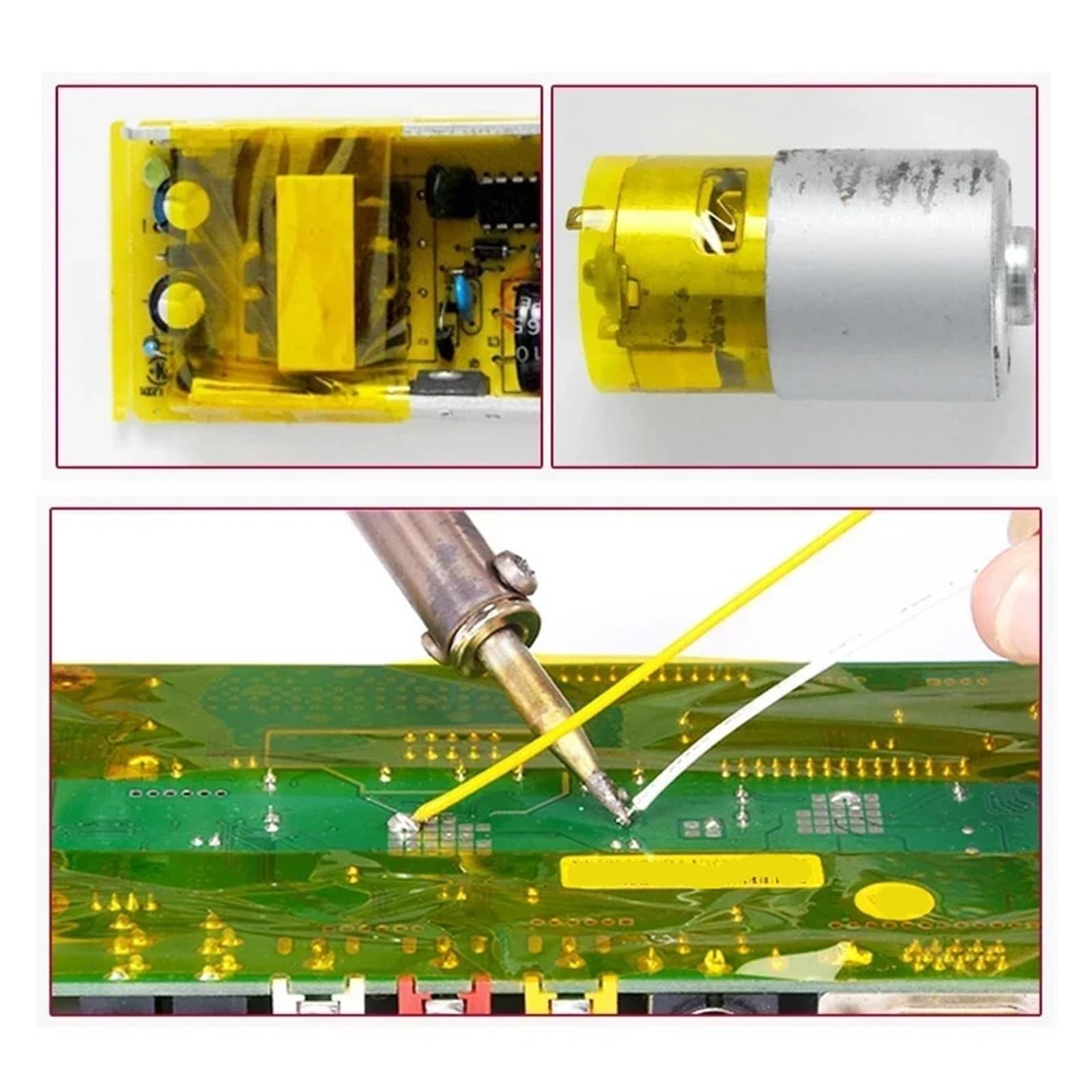 Nastro BGA for Calore Ad Alta Temperatura Isolamento Termico Adesivo In Poliimmide Protezione Del Pannello Di Stampa 3D Isolante per mascheratura/saldatura/batteria(1 roll,100mm)