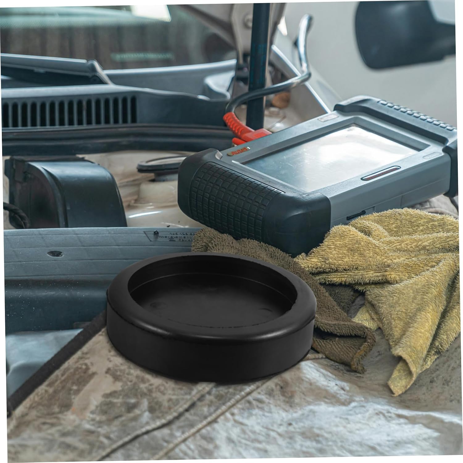 Rubber Lift Pads for Car Lifts, Anti Slip Shock Absorption Pads