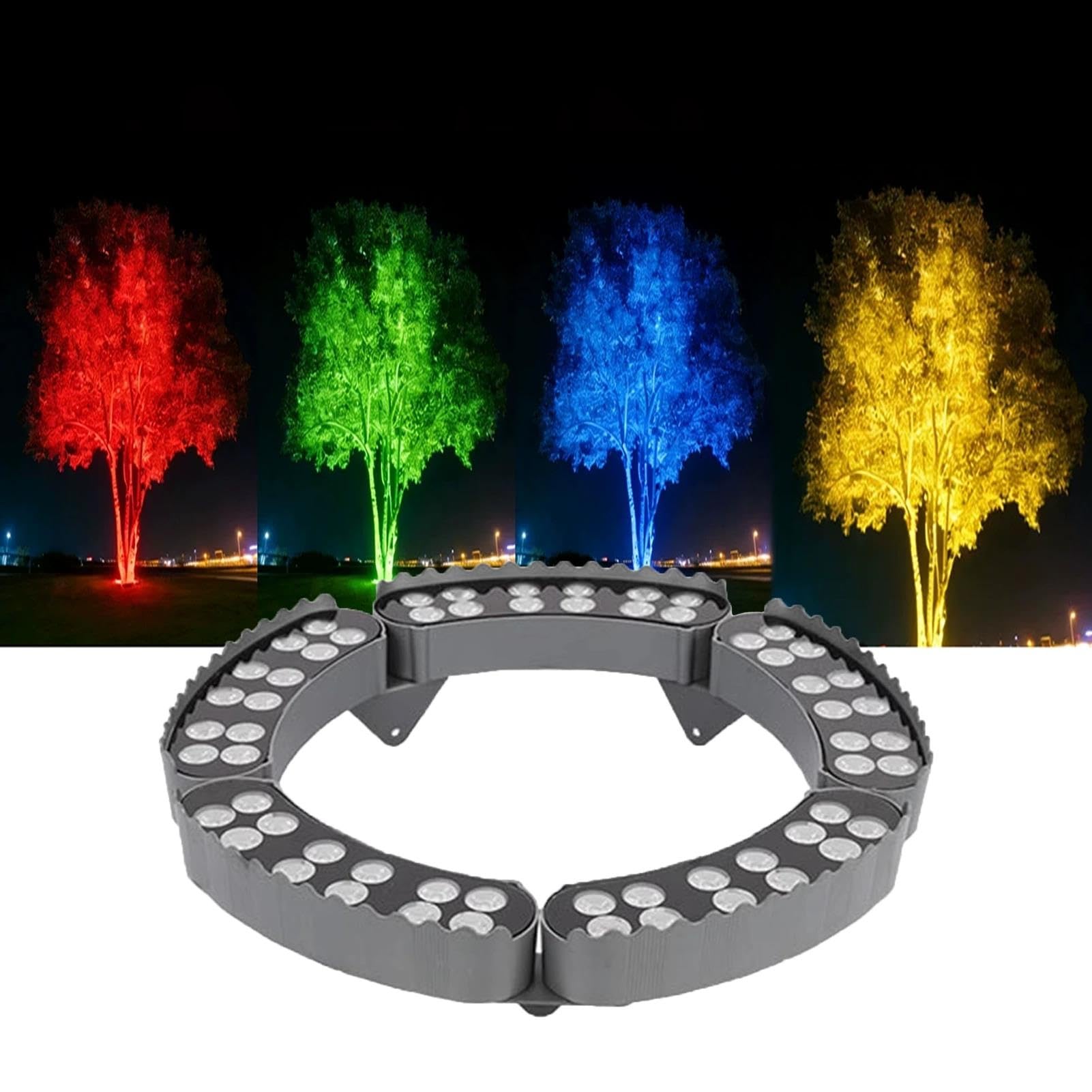 Luce per albero di palma da esterno Rgb, faretto paesaggistico