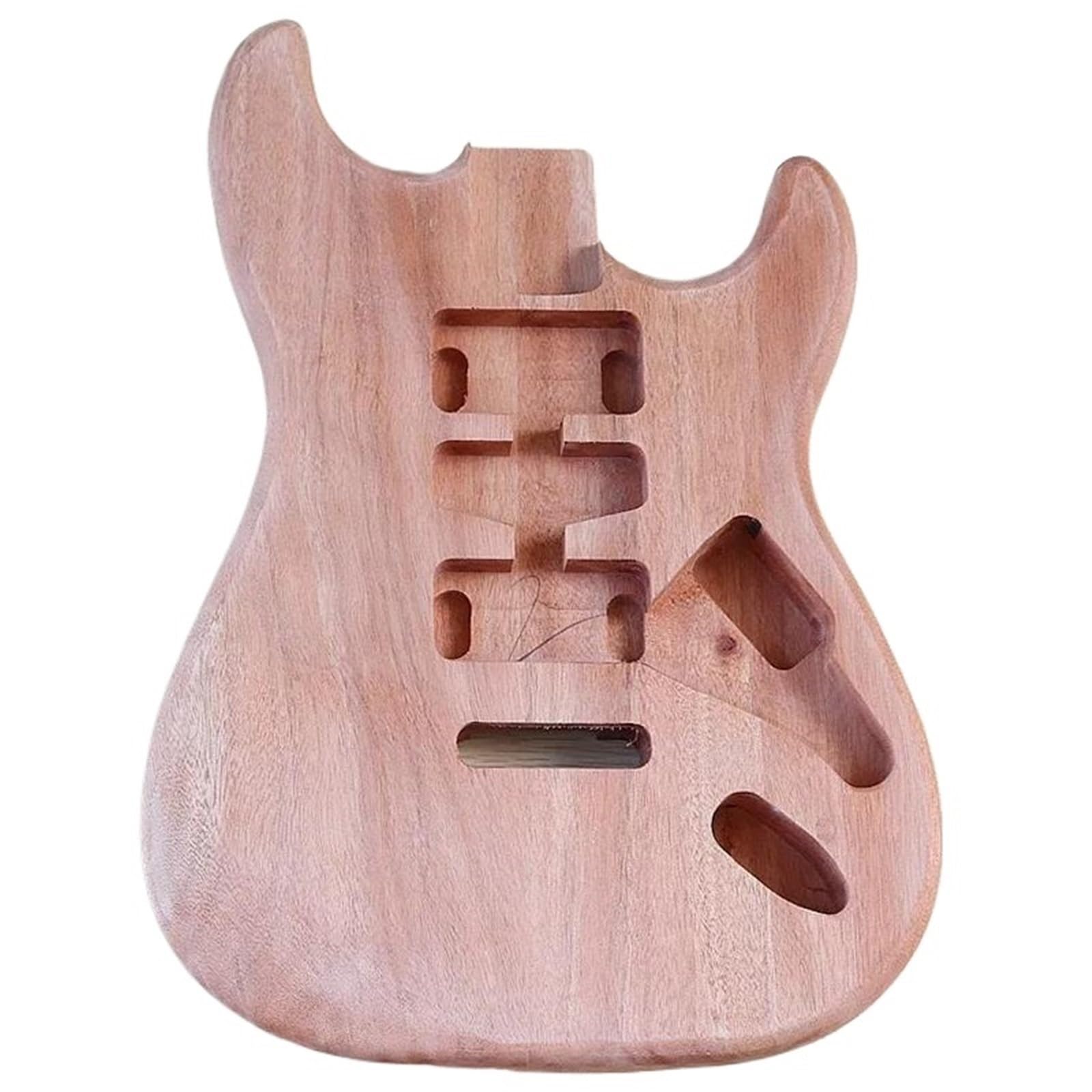 Guitar Body Kit Okoume Body Natural For ST Electric Guitar