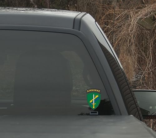 Miniatura 3 de Calcomanía reflectante SSI del Ejército de los Estados Unidos  Asuntos Civiles y Operaciones Psicológicas Command SSI  Calcomanía a todo color de 5