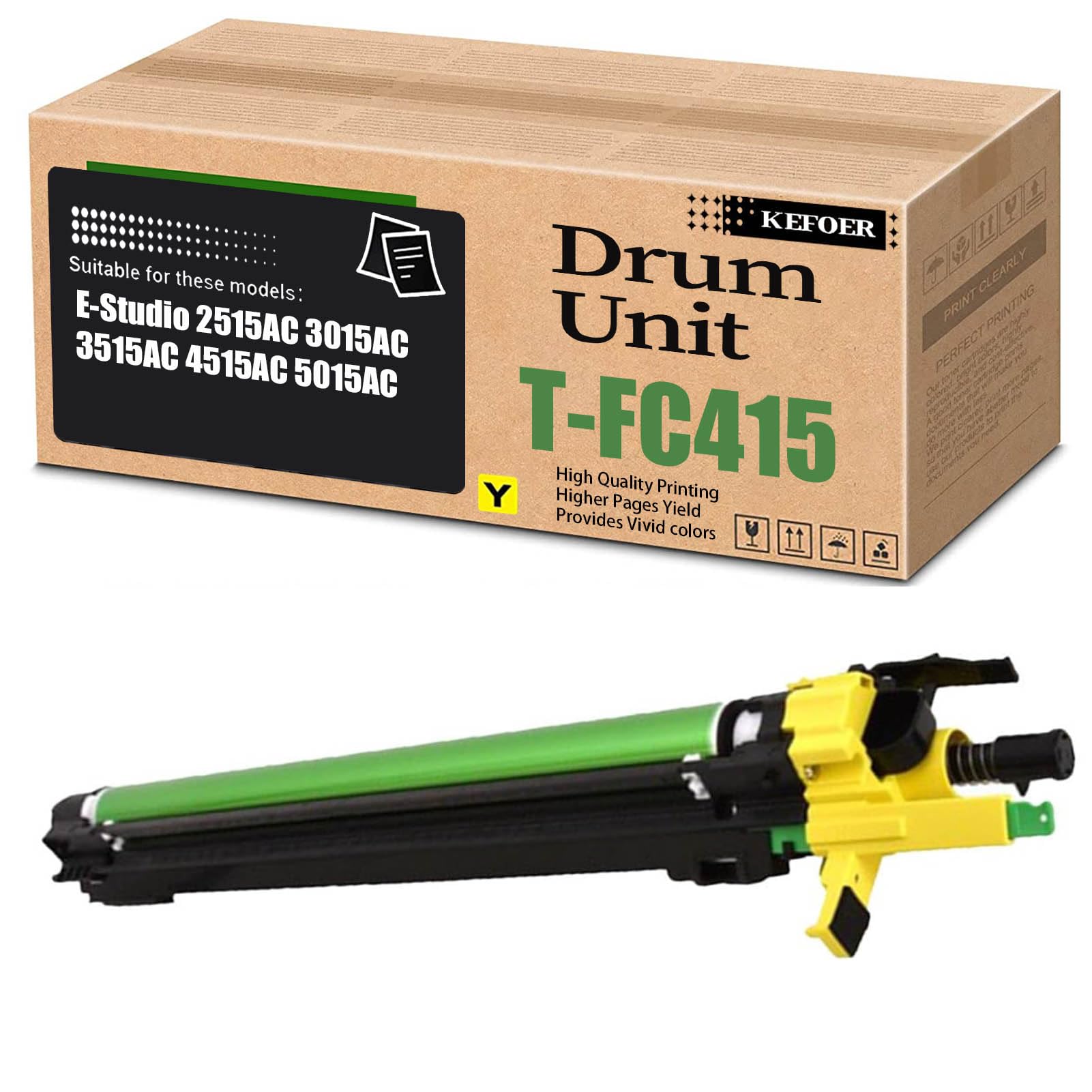 Amazon.com: KEFOER T-FC415 Drum Unit Replacement Compatible for