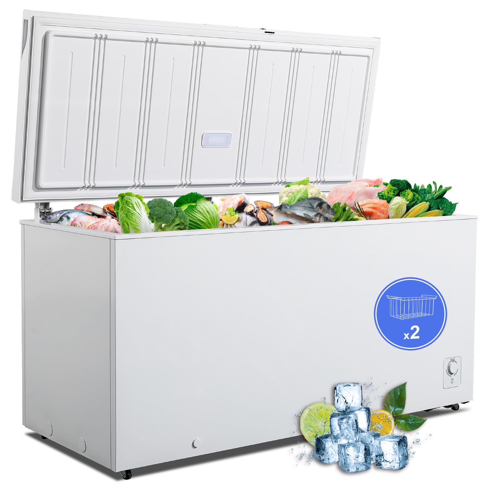 Smad FBA-DSC-650HU 20 cu ft Chest Freezer White
