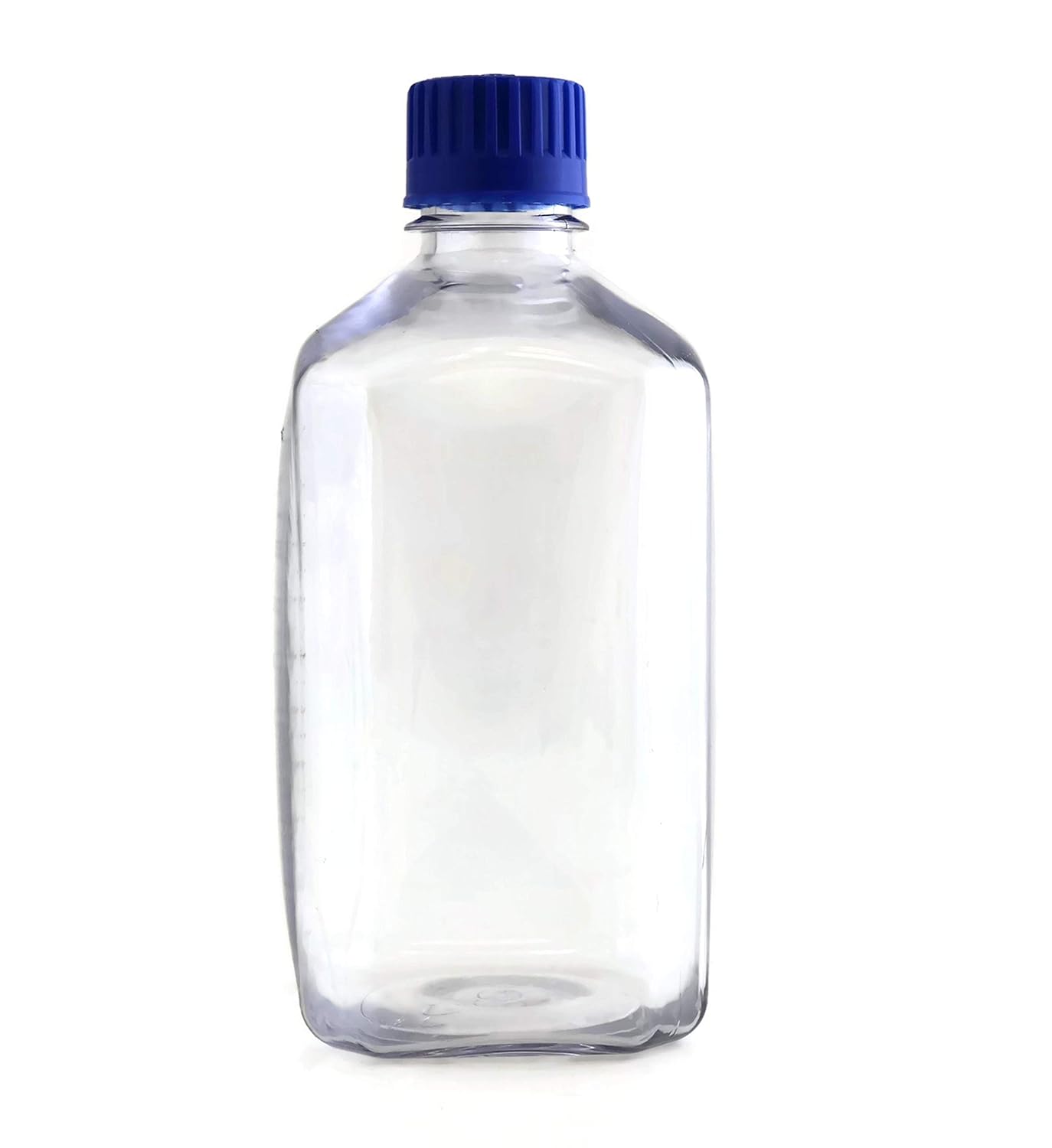 PET Media Square Bottles, Sterile, 1000 ml, 24 per Case