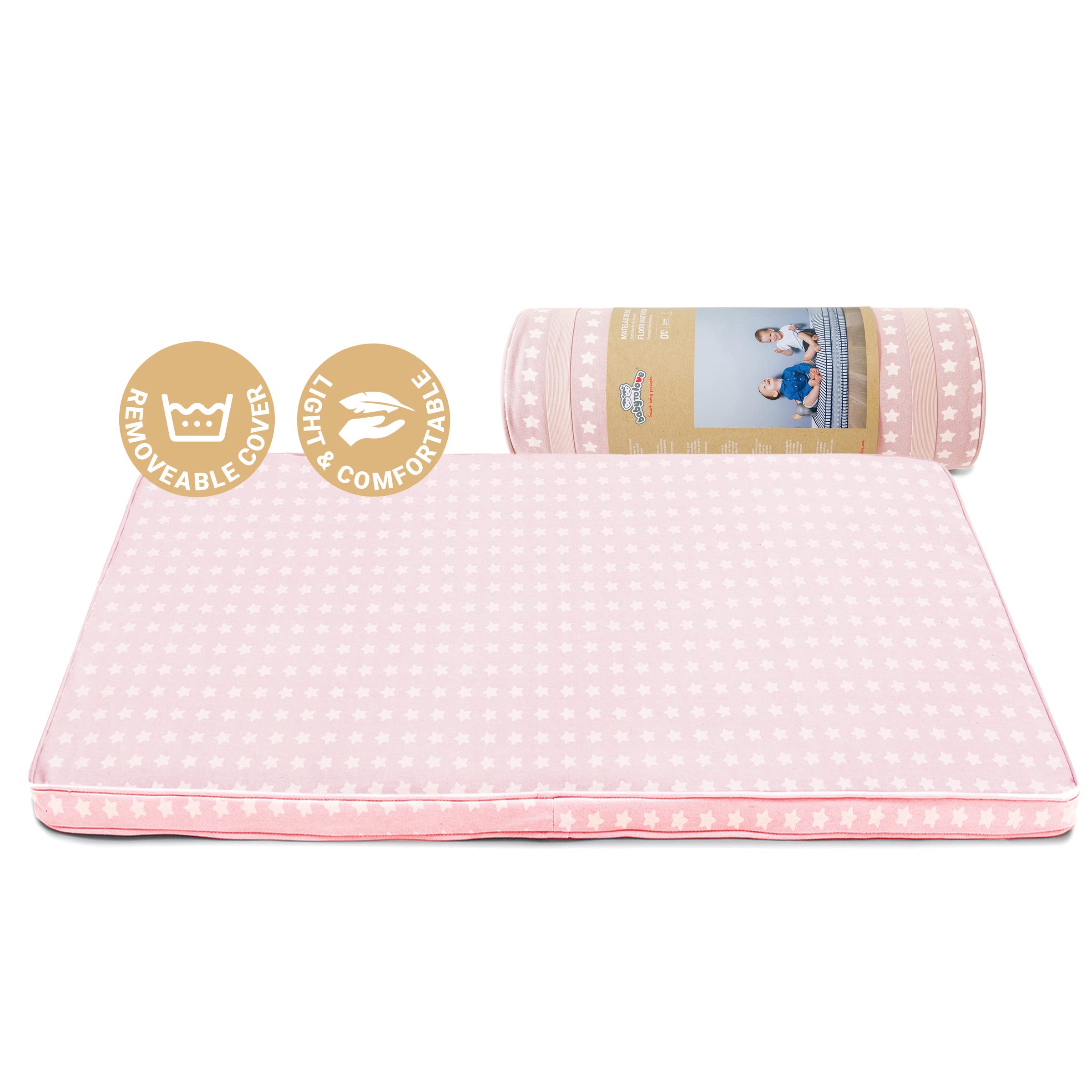 Matelas de sol bébé transportable pour sieste nomade