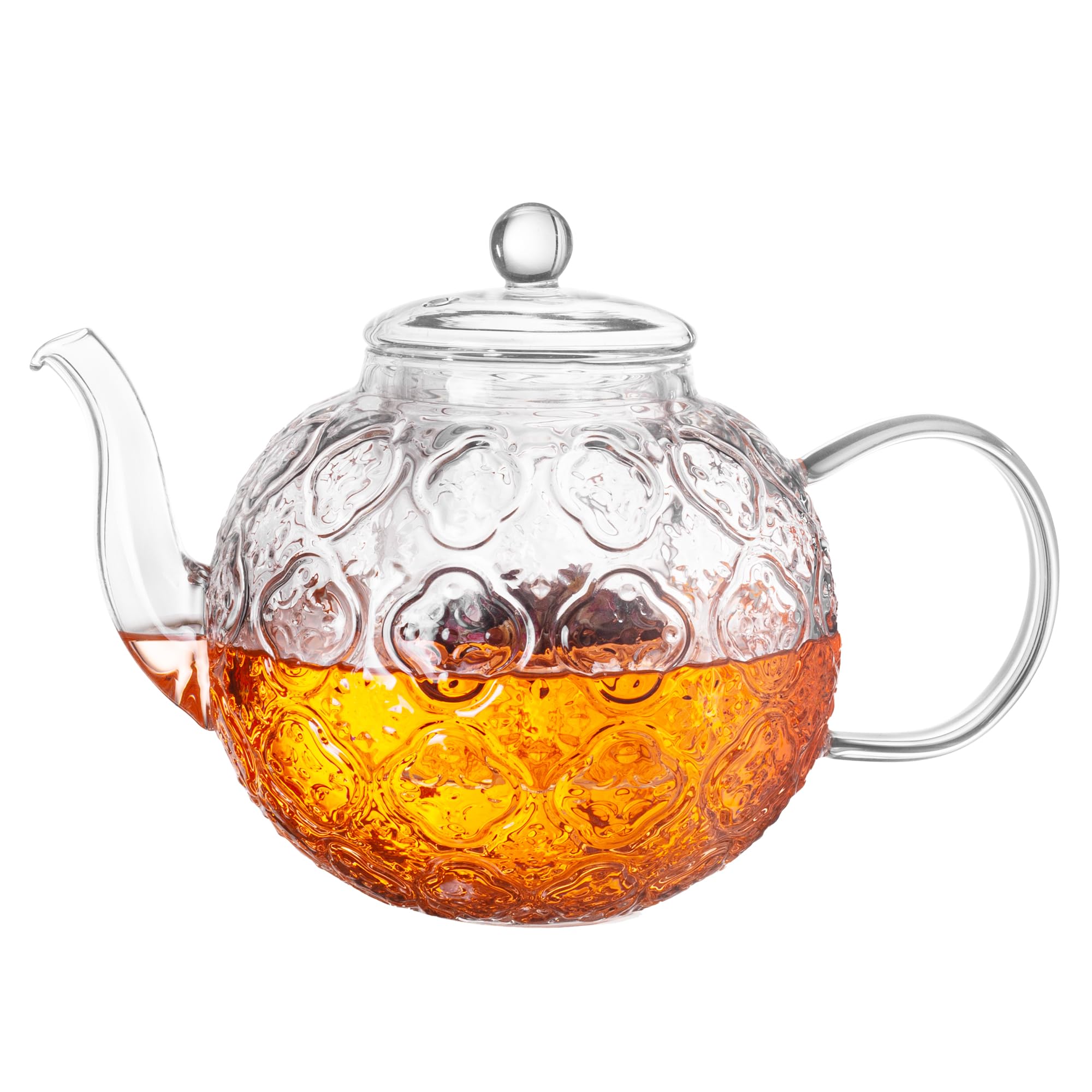 Photo 1 of QWEZXO Glass Teapot with Infuser - 50oz