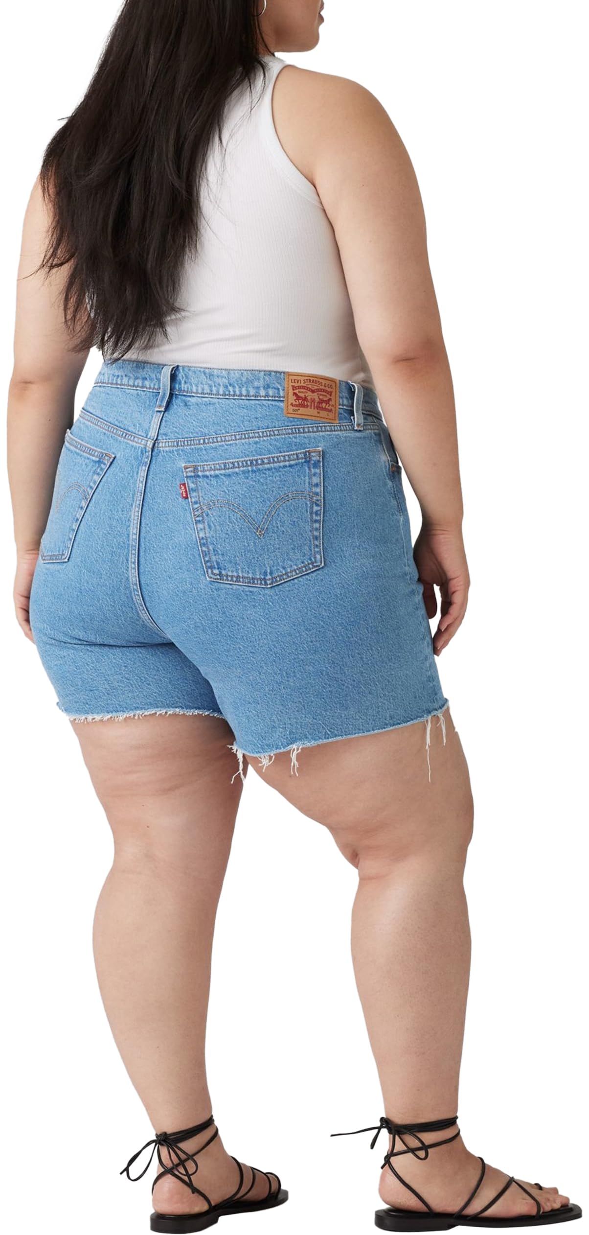 Levi's Plus Size 501 High Rise Short en denim Femme