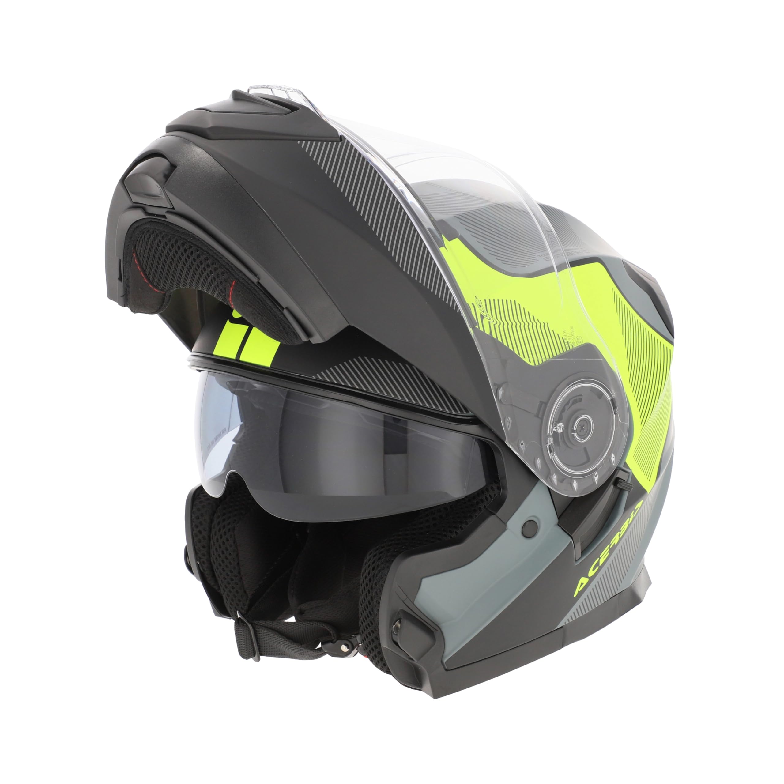 ACERBIS CASCO SEREL 2206 NERO/GIALLO FLUO M